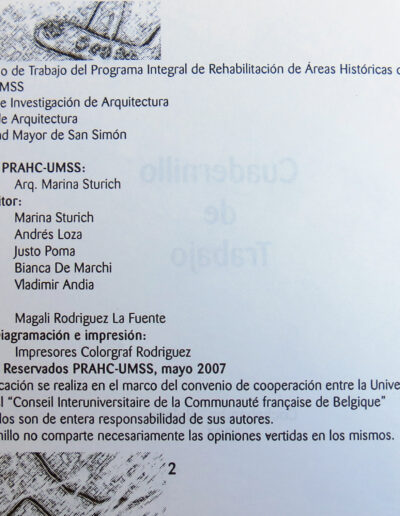 1 PRAHC CUAD 5 Instituto de Investigaciones de Aquitectura y Ciencias del Hábitat