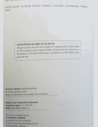 3 PRAHC LIBROS 9 Instituto de Investigaciones de Aquitectura y Ciencias del Hábitat